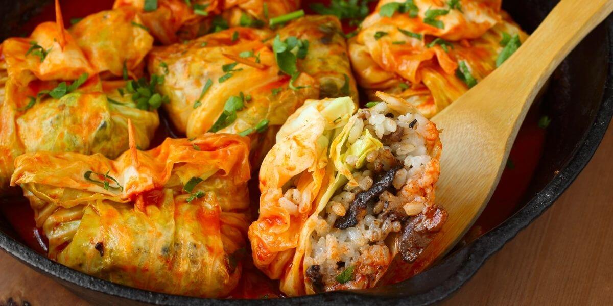 stuffed vegetables with meat and rice