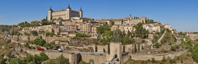 Toledo Medieval City Panoramic View