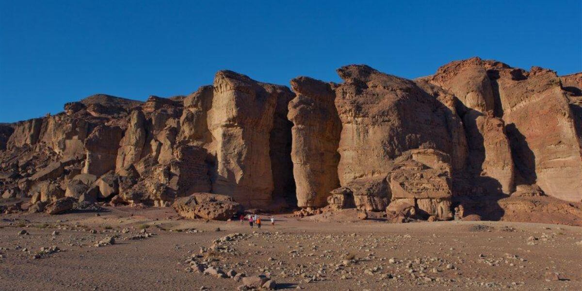 King Solomon’s Pillars in the Arava Road