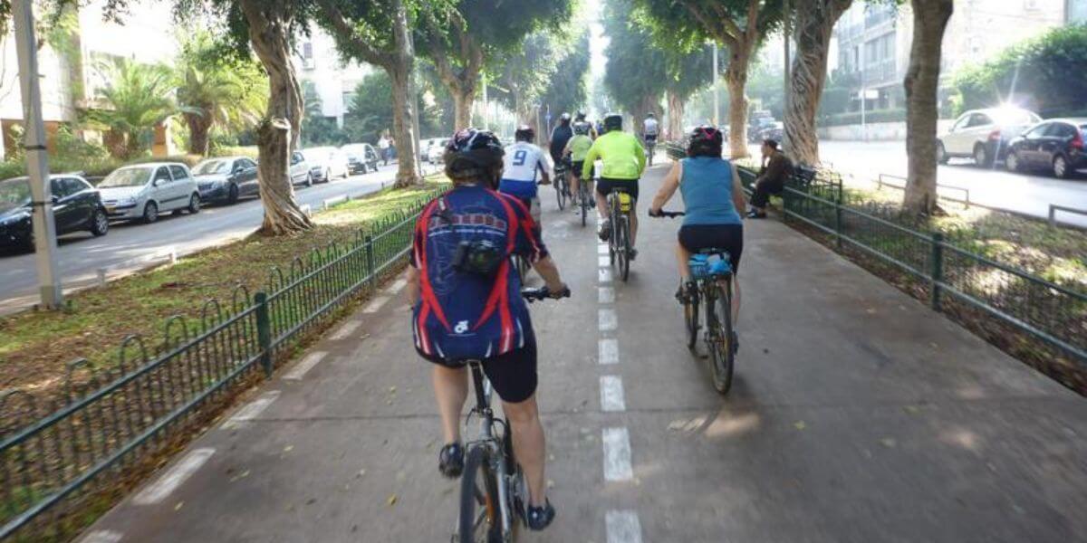Tel Aviv is great for bike riding