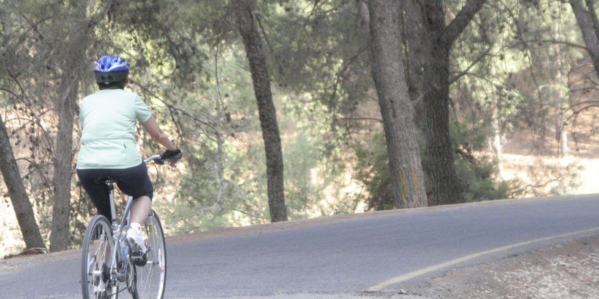 Bike trails around Jerusalem are great