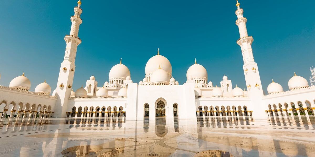 The Great mosque in Dubai