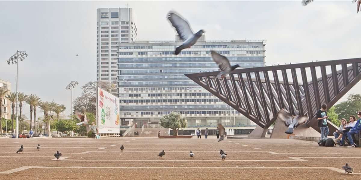 Rabin Square in Tel Aviv