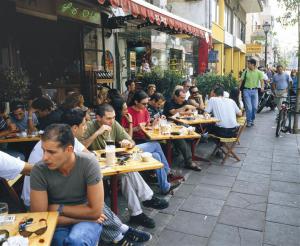 Tel Aviv cafe