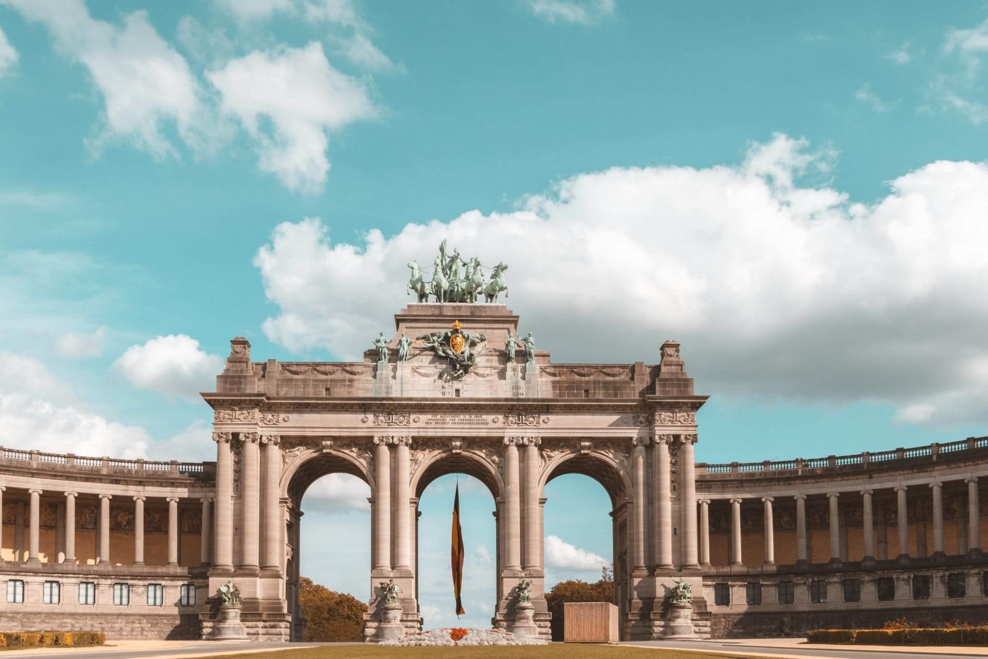 A monument in Brussels, Belgium