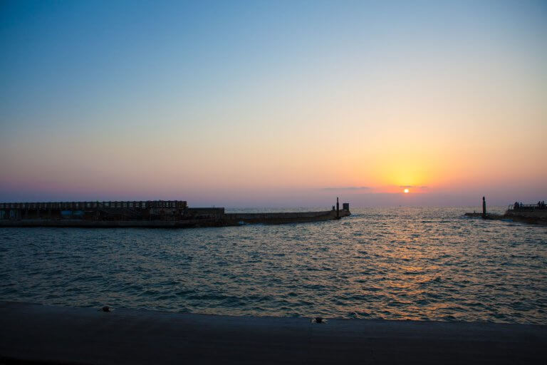 Tel Aviv - Port at Sunset, Photo by Dana Friedlander Courtesy of Israel Ministry of Tourism