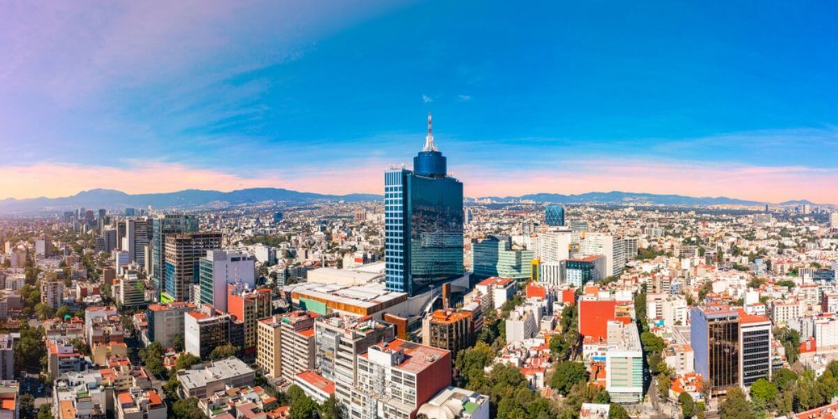 Mexico city sky