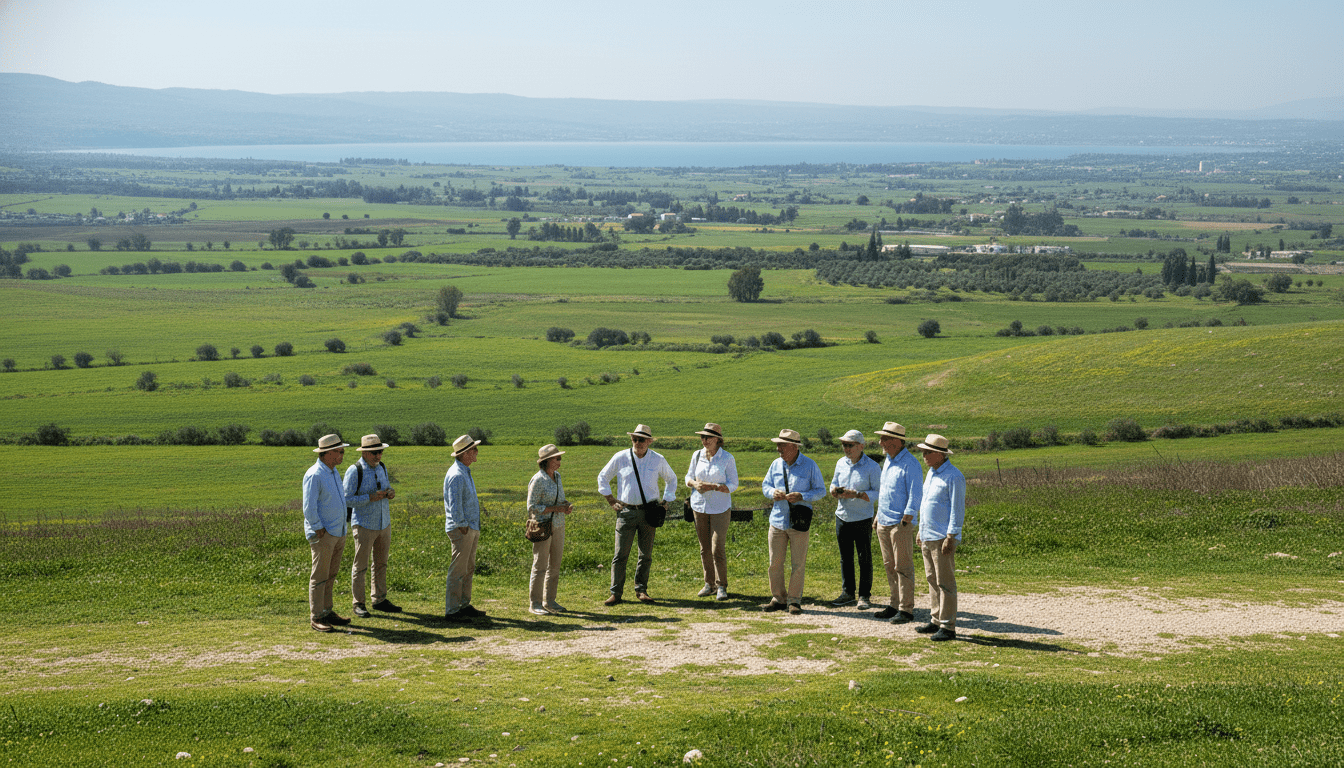 group of seniors in the galilee